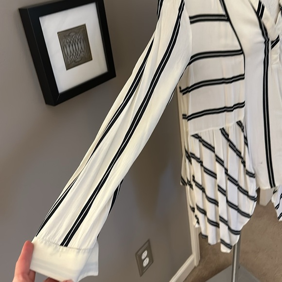 Anthropologie Maeve Striped Tunic Top - Picture 3 of 6